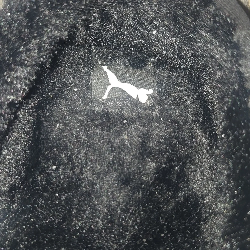 Puma Black and White Cozy Slippers - Picture 2 of 5